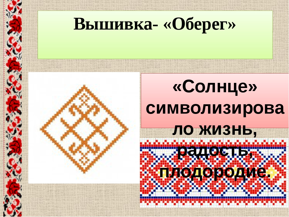 Какое значение имела вышивка в праздничной одежде крестьян а украшение б рисунок в оберег