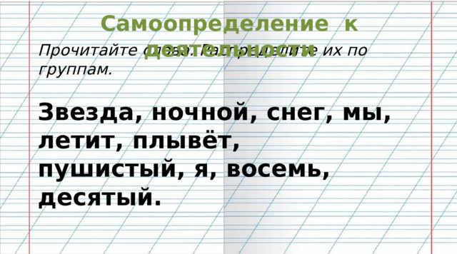 Презентация части речи повторение и уточнение представлений об изученных частях речи части речи