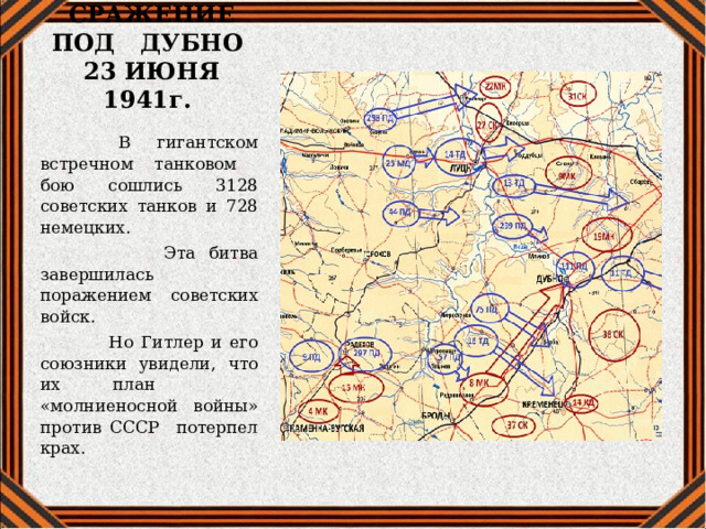 Немецкий план войны против ссср предусматривал молниеносную