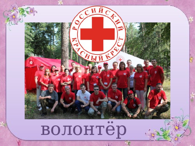 волонтёры 