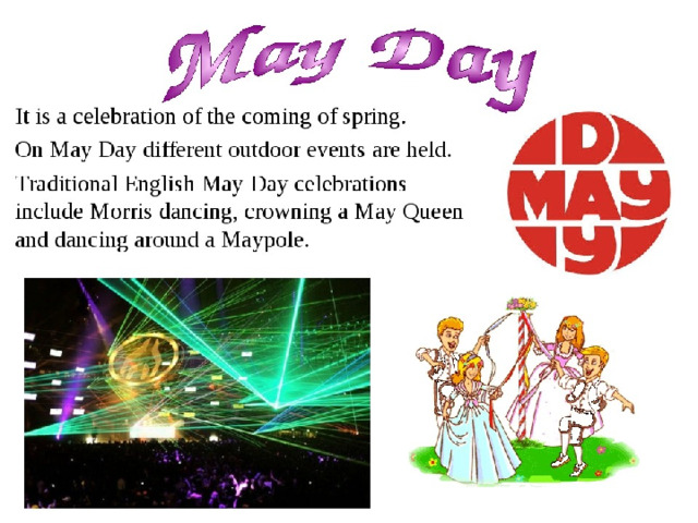 5 мая на английском. May Day праздник на английском. Праздник 1 мая на английском языке. Фестиваль английского языка. Праздники на английском языке.