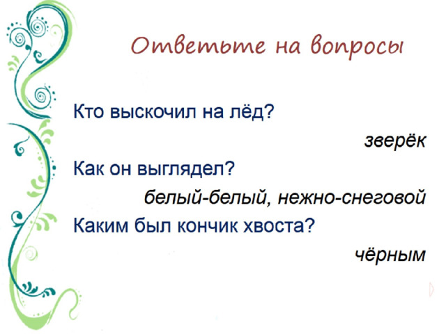 Изложение по самостоятельно составленному плану 3 класс