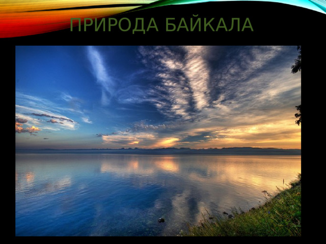 Природа Байкала 