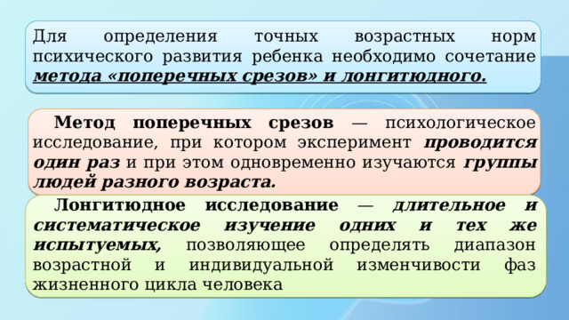 Метод срезов в психологии