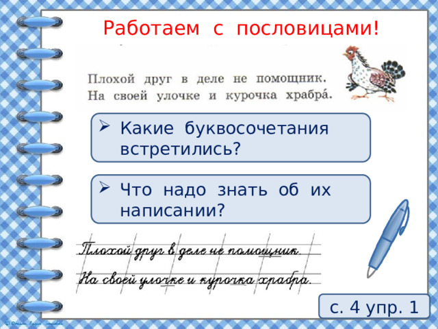 Буквосочетания чк чн чт 1 класс школа россии технологическая карта