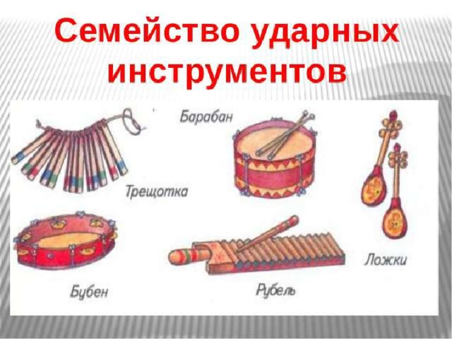 Музыкальные инструменты картинки 2 класс