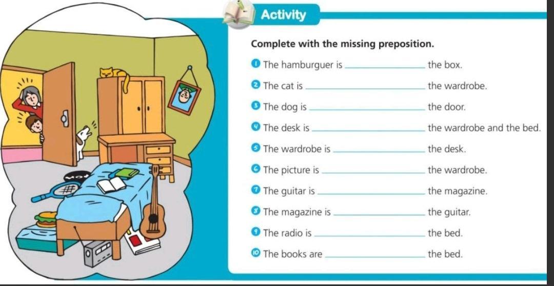 Prepositions of place 3 класс презентация