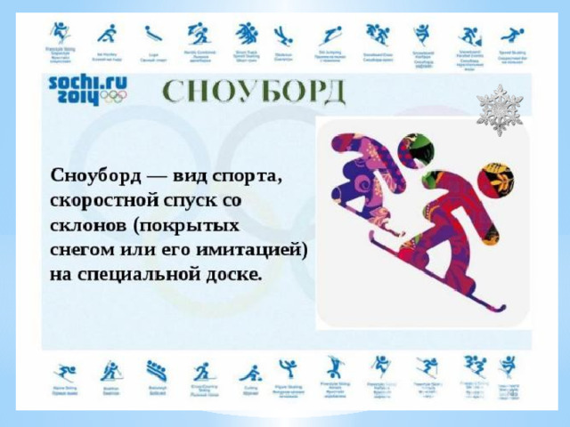 Презентация для дошкольников на тему зимние виды спорта