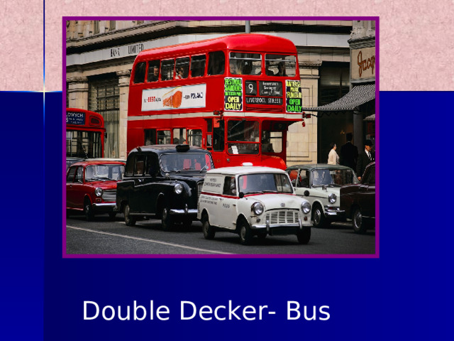 Double Decker- Bus  