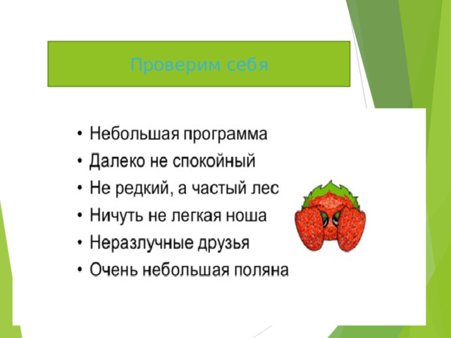 Проверим себя 