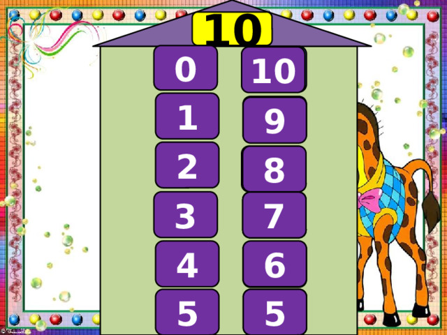 10 0 ? 10 1 ? 9 2 ? 8 3 ? 7 4 6 ? ? 5 5 