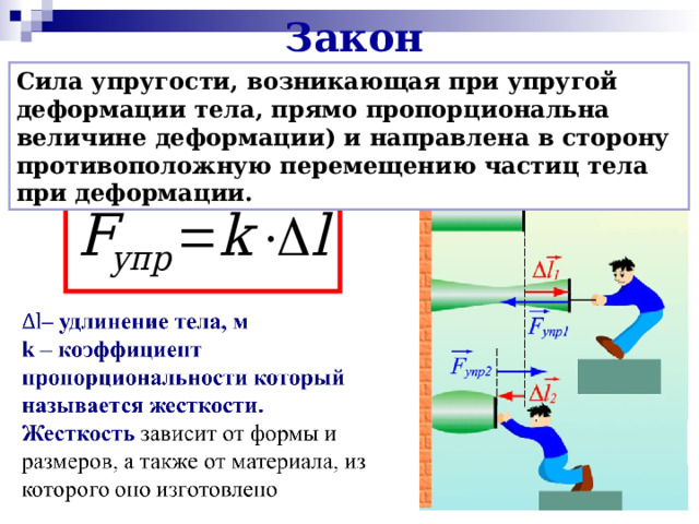 8 сила упругости