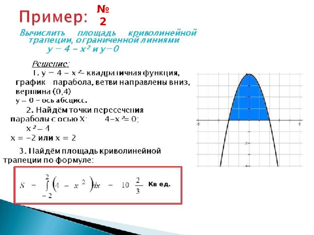 Площадь и объем трапеции