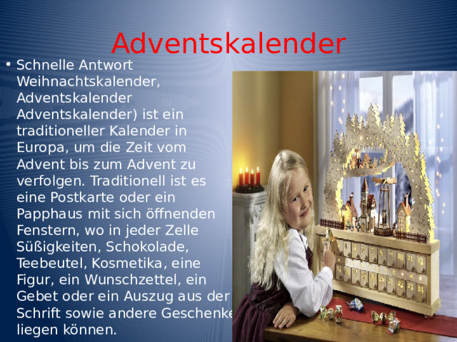 Weihnachten in Deutschland