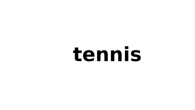  tennis  