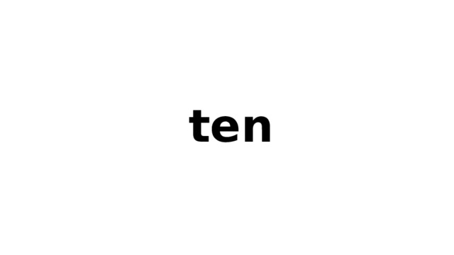  ten 