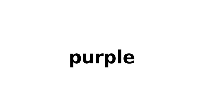 purple 