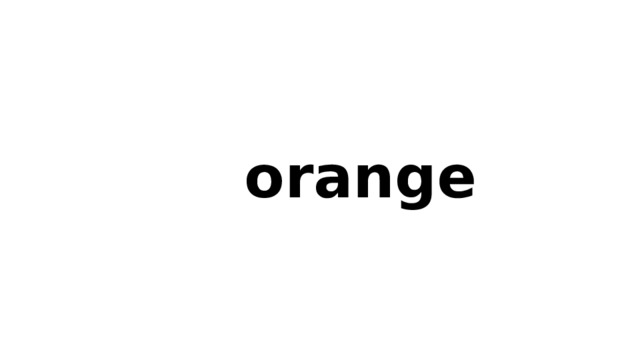orange 