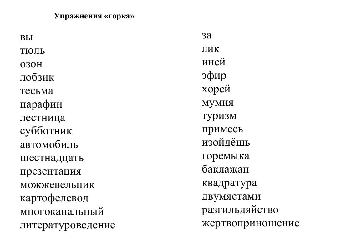 Презентация скорочтение 1 класс