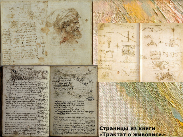 Страницы из книги «Трактат о живописи» 