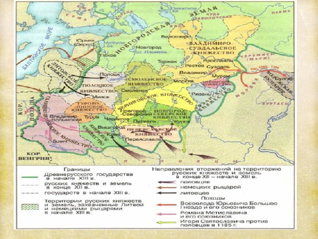 Образование самостоятельных русских земель презентация 6 класс презентация