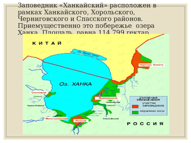 Ханкайский заповедник презентация