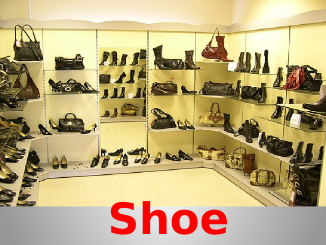 Shoe shop 