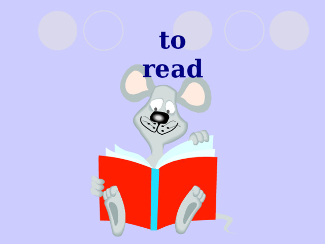 to read 