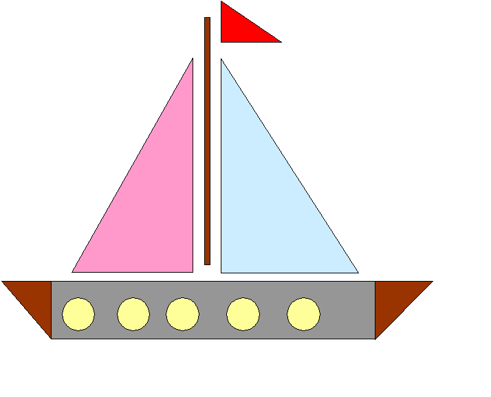 Корабль разрезная картинка