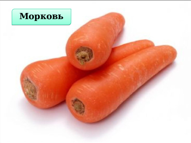 Морковь  