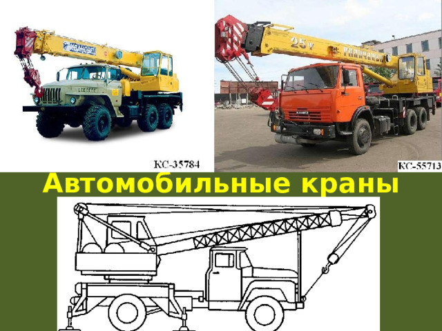 Автомобильные краны 