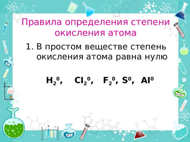 Презентация на тему степень окисления 8 класс