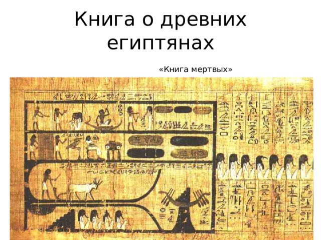 Книга о древних египтянах «Книга мертвых» 