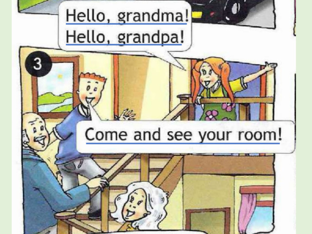 Grandma grandma 3 класс. Grandma grandpa Spotlight 3.