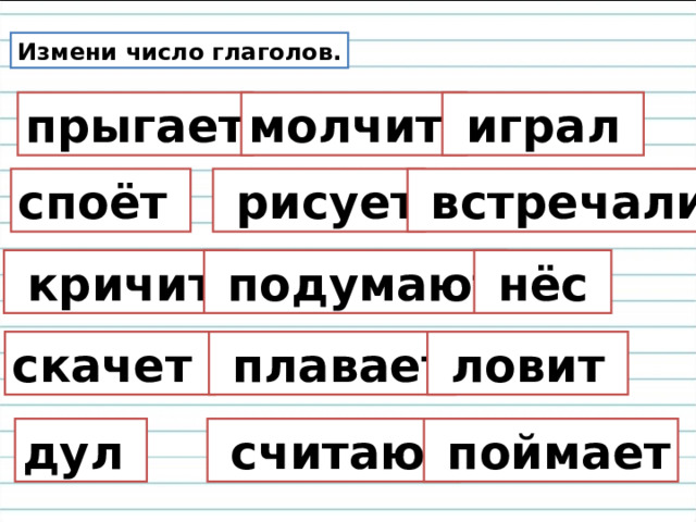 Распредели глаголы в 3 столбика по временам танцевала рисуем держали буду играть выльем мяукает