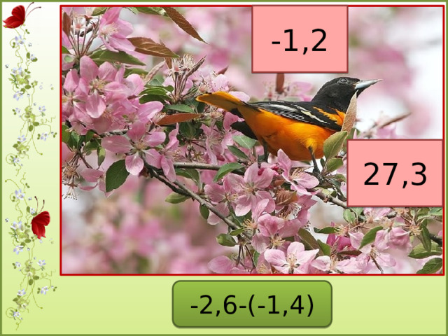 -1,2 27,3 -2,6-(-1,4)  