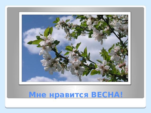 Мне нравится ВЕСНА! 