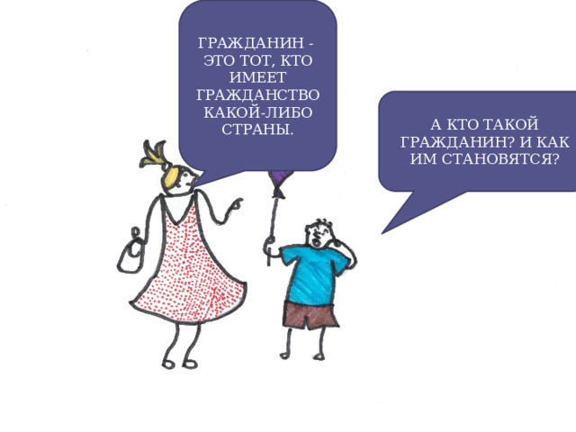 ГРАЖДАНИН - ЭТО ТОТ, КТО ИМЕЕТ ГРАЖДАНСТВО КАКОЙ-ЛИБО СТРАНЫ. А КТО ТАКОЙ ГРАЖДАНИН? И КАК ИМ СТАНОВЯТСЯ? 