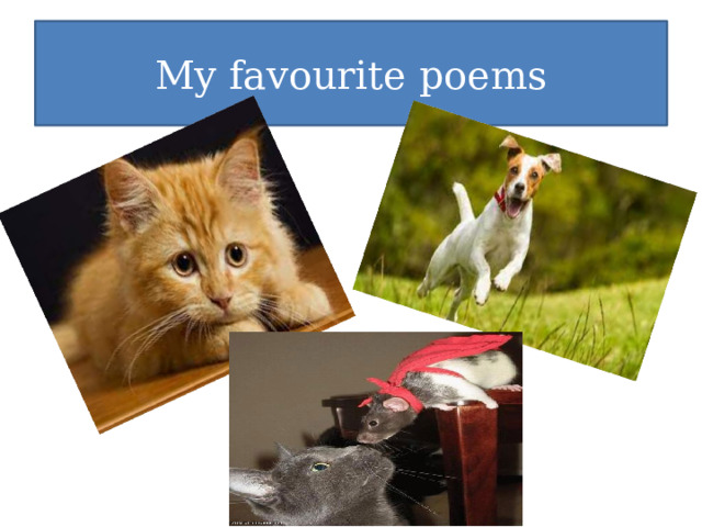 My favourite poems 