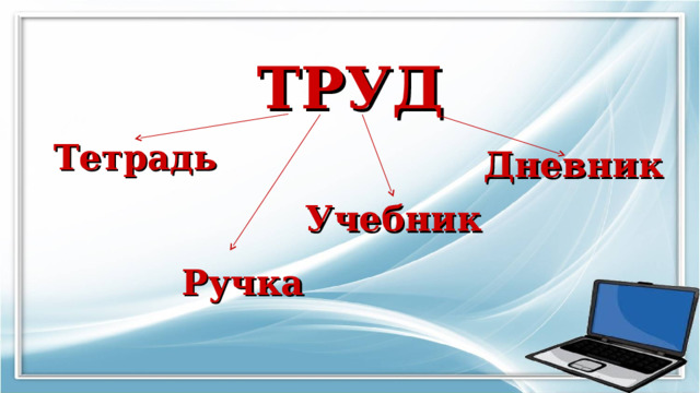 ТРУД Тетрадь Дневник Учебник Ручка 