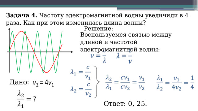 Частота электромагнитных волн 2 м равна