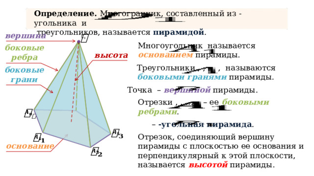 Сколько граней у пирамиды