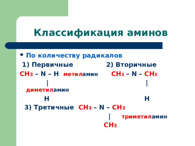 Третичные Амины. 1.Амины классификация. Предельные и ароматические Амины. Амины рисунок классификация по количеству радикалов.