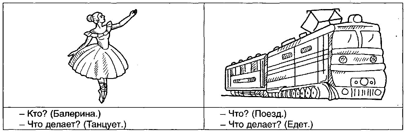 Схема слова балерина