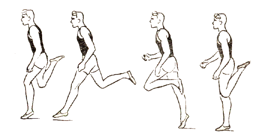 Вьются шаги. Бег с захлестыванием голени назад. Бег с захлестыванием голени назад техника выполнения. Бег с захлестом голени техника выполнения. Бег с высоким подниманием бедра.