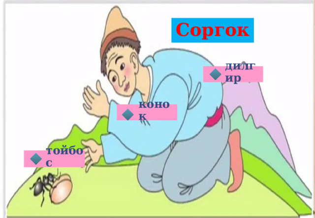 Соргок дилгир конок тойбос 