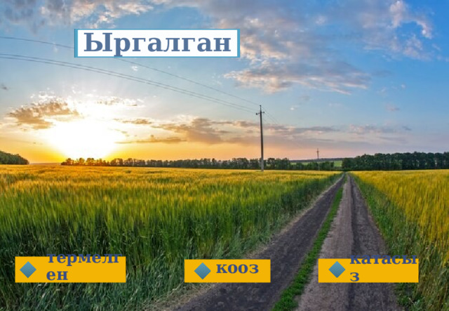 Ыргалган термелген катасыз кооз 