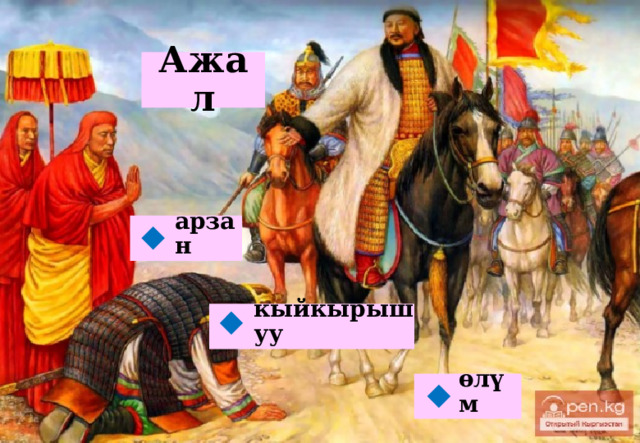 Ажал арзан  кыйкырышуу  өлүм  