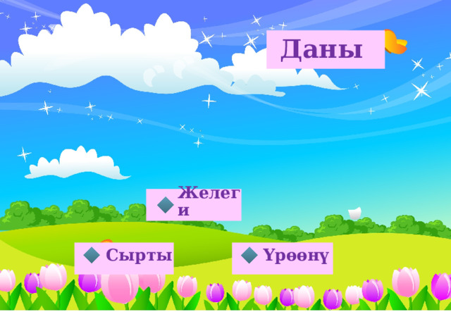 Даны Желеги  Үрөөнү Сырты   