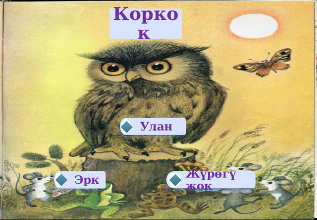 Коркок  Улан Жүрөгү жок Эрк 